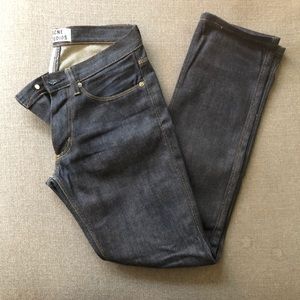 ACNE Men’s raw denim jeans size 28